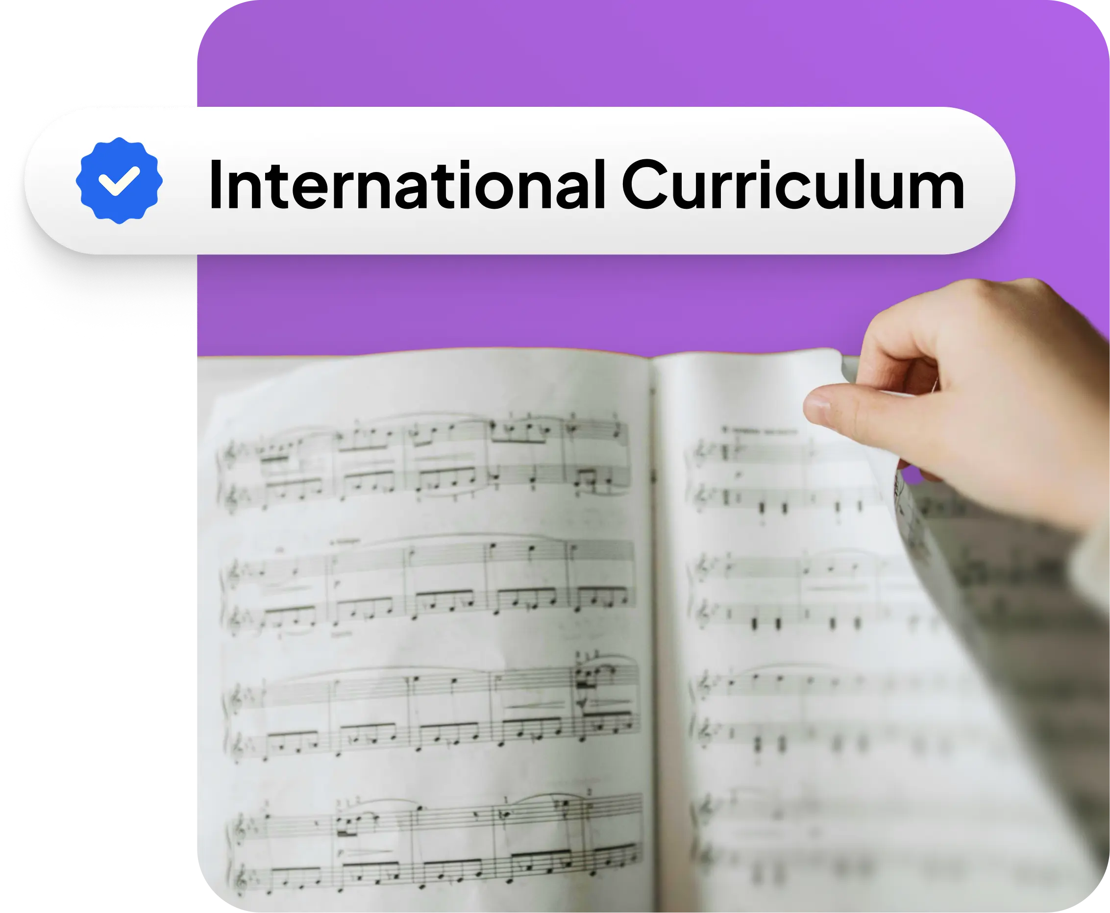 Kurikulum internasional untuk program reguler
